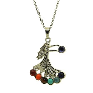 Chakra Angel Metal Pendant Chakra Angel Metal Pendant