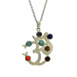 Chakra OM Metal Pendant Chakra OM Metal Pendant