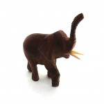 Rosewood Elephant Handcrafted 3"- 1 Pcs 