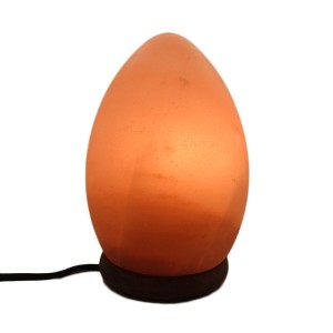 Himalayan Salt Lamp Egg Shape (Natural) Complete