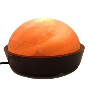 Himalayan Salt Dome Foot Detox Lamp (Natural) (B GRADE) Complete