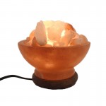 Salt Lamp Bowl Curved 6'' Complete - 1 Pcs