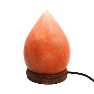 Natural Himalayan (USB) Salt Lamp (Tear Drop Shape)
