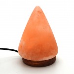 Salt Cone USB Lamp With Mains Plug Included
