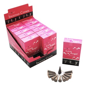 Love Angel Incense Cones (12 Pks) Stamford