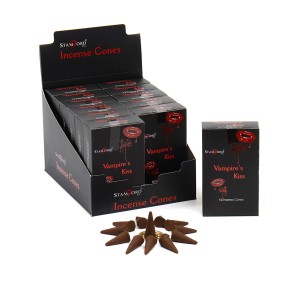Vampire's Kiss Incense Cones (12 Pks) Stamford