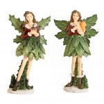 Holly Leaf Fairy H 28cm 21052-1 Pcs