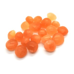 Selenite Orange Tumbled Spheres 20-30mm (250g)