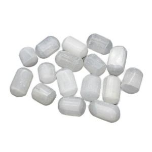 Selenite White T/Stone Spheres 20-30mm (250g)
