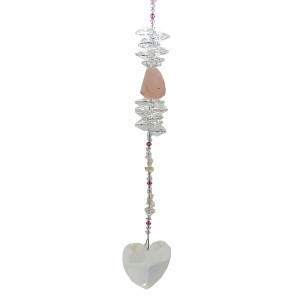 Heart 38mm Crystals (12C)