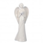Angel Standing with Bird in Hand Hx29cm - 1 Pcs