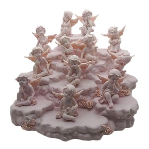 Pretty In Pink Cherub World Stand + 72 Pcs