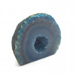 Agate Geodes Polished Teal (Size 3)