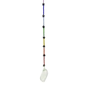 Wave Pendalog 50mm Crystal Beads (33B)