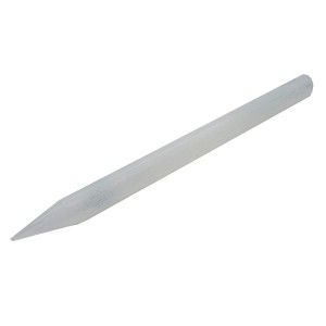 Selenite Wand Round/Point Stilo Thin