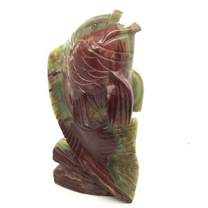 Multi Green Onyx Marble Hand Carved (Fish) 5Kg - 1 Pcs