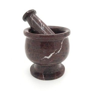 Onyx Marble Multi Green Handcrafted Pestle & Mortar 4" (10cm)