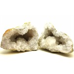 Moroccan Geodes White Quartz Size 7 (1 Pair)