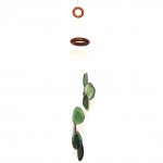 Agate Wind Chime Small Green