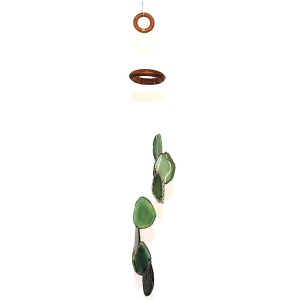 Agate Wind Chime Small (Green)