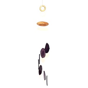 Agate Wind Chime Small (Purple)
