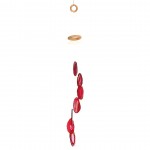 Agate Wind Chime Small Pink