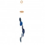 Agate Wind Chime Small Blue