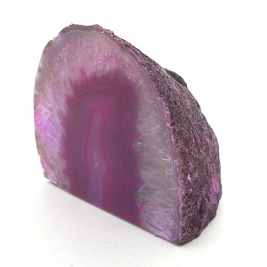 Pink Agate Tea Light Holder