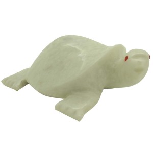 Himalayan White Hand Carved Marble Turtle 11cm Himalayan White Hand Carved Marble Turtle 11cm