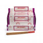 Om Shanti Incense (12pk) Stamford Masala