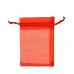 Organza Bag Red 3.5x4.75in (12 Pcs)
