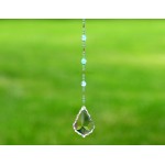 Leaf 50mm Crystal Beads (8B)