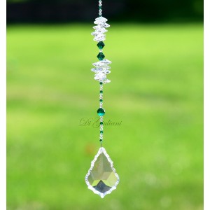 Leaf 64mm Crystal (18C)