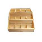 Wood Display (12 x2in Compartments) Note: Display Unit