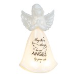 Angel Standing Praying LED H:17.5 X W:10cm - 2095 Angel Standing Praying LED H:17.5 X W:10cm - 2095