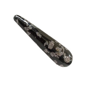 Snowflake Obsidian Massage Wand (Round & Thick) 14 - 15cm (344g)
