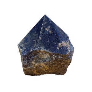 Sodalite Rough with Smooth Polished Point Wt:201g