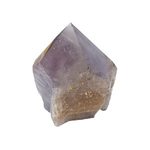 Amethyst Rough with Smooth Polished Point Wt: 108g Amethyst Rough with Smooth Polished Point Wt: 108g