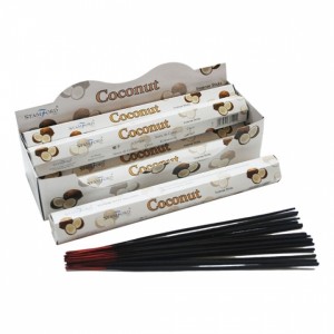 Coconut Incense Hex (6TBS) Stamford