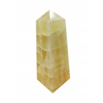 Calcite Lemon Tower H:11 x W :3cm W: 216g - 1 Pcs (A Grade)