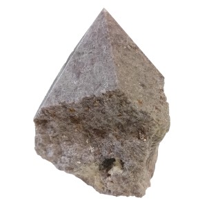 Lepidolite Rough with Smooth Polished Point (211g) - B - Grade