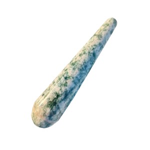 Tree Agate Massage Wand (Round & Thick) 10 - 12cm