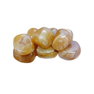 Calcite Honey Tumbled Stone 40-50mm (250g) A Grade Calcite Honey Tumbled Stone 40-50mm (250g) A Grade