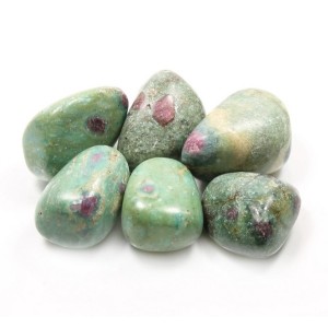 Ruby Fuschite Tumbled Stone 20-30mm (250g)