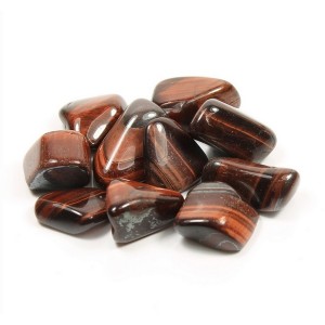 Tigers Eye (Red) Tumbled Stone 30-40mm (500g)