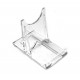 Display Stand Clear Small 2 Part Clear 3x2 Inch - 1 Pc
