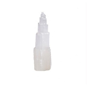 Selenite Mountain Lamp 40-45cm Complete