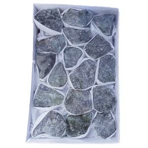 Emerald Rough Stone Box - Small