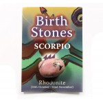 Birthstone Scorpio (Rhodonite)