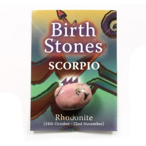 Birthstone Scorpio (Rhodonite)